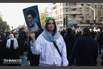 راهپیمایی محکومیت اقدامات تروریستی آمریکا و رژیم صهیونیستی علیه ملت ایران 21