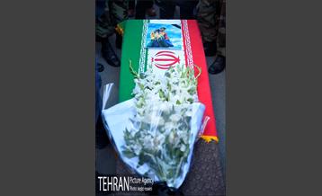 مراسم تشییع پیکر مهدی حبیبی فر 5