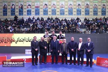 مسابقات بزرگ کشتی کارکنان شهرداری تهران  31