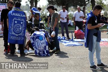 تماشاگران نودمین شهرآورد پایتخت 5