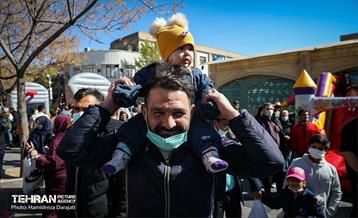 اجرای کارناوال نوروزی لبخند بهار در بازار تهران  18