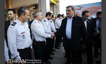 افتتاح ایستگاه 110 آتشنشانی با حضور شهردار تهران 8