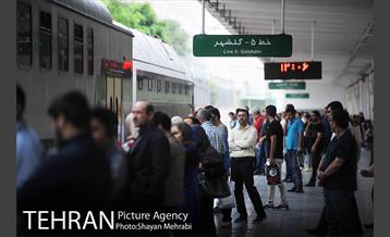 سرویس رسانی مجدد مترو خط 5 در روزهای جمعه 47