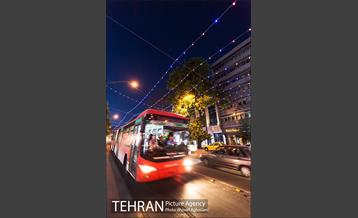 آذین بندی خیابان ولیعصر(عج) به مناسبت نیمه شعبان 12