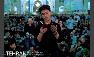 مراسم احیای شب بیست وسوم ماه رمضان درحرم حضرت عبدالظیم حسنی(ع) 21