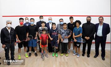 افتتاح مجموعه اسکواش، پدل و راکتبال برج میلاد تهران 35