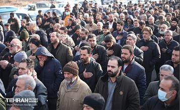 تشییع پیکر شهید مدافع حرم سعید علیدادی 37
