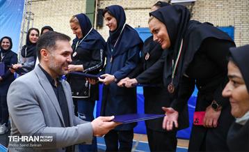 اختتامیه مسابقات والیبال بانوان 7