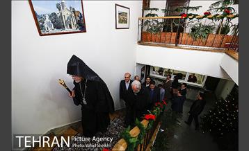 دیدار شهردار منطقه شش از کلیسای سرکیس مقدس