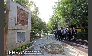 بازدید رییس سازمان بازرسی از  پروژه های منطقه هشت 2