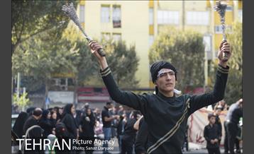 عزاداری روز عاشورا در محله دولت آباد  19