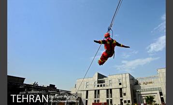 نمایشگاه عملیاتی سازمان آتش‌نشانی 20