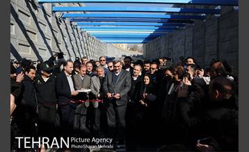 افتتاح پروژه زیرگذر استاد معین 4