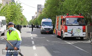 خدمات شهرداری تهران در پایان روز قدس 5