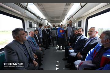 بازدید شهردار تهران از کارخانه واگن سازی 15