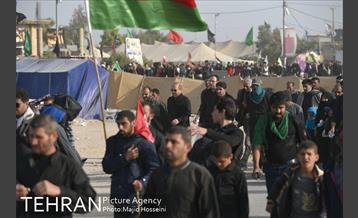 حضور دکتر قالیباف در پیاده‌روی اربعین، از نجف تا کربلا 10