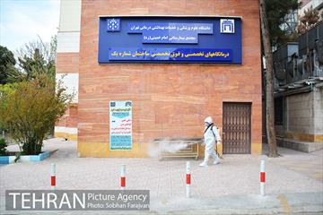 ضدعفونی بیمارستان های امام خمینی(ره) و طالقانی 15