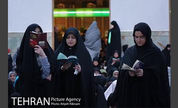 احیا شب 21ماه رمضان در حرم شاه عبدالعظیم حسنی 32