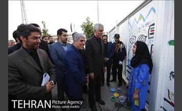 بازدید شهردار تهران از پروژه های منطقه 17 14