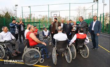 آیین بهره برداری از پروژه های مناسب سازی معابر و فضاهای عمومی 9