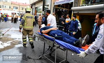 مانور عملیاتی حریق و نجات با محوریت فروریزش 11