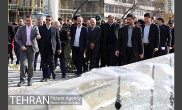 آیین بهره برداری از ۵۵ پروژه مدیریت شهری در منطقه ۲۲ تهران 2