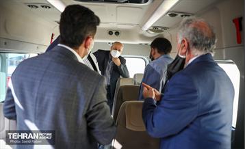 بازدید اعضای شورای شهر از مرکز اورهال سامانه شماره 2 اتوبوسرانی 29