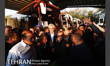 مراسم اعزام کاروان خادم الحسین (ع) شهرداری تهران به عتبات عالیات با حضور شهردار تهران 18
