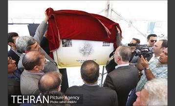 مراسم جمع آوری آخرین قطعه شاه تیر های عرشه پل گیشا  8