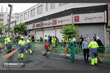خدمات شهرداری تهران در پایان روز قدس 29