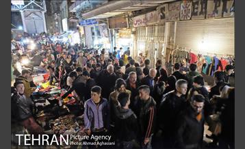 خرید شب عید، بازار تجریش 2