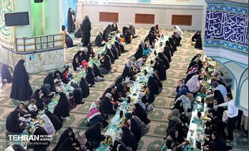 ضیافت افطاری در حرم عبدالعظیم حسنی(ع) 14