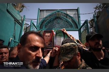 مراسم تشییع پیکر مطهر سرباز شهید ماهان ستاره 46