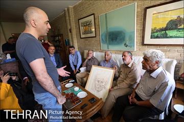 تهرانگردی احمد مسجدجامعی به مناسبت روز قلم 8