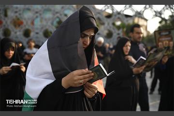 آیین پیاده‌روی جاماندگان اربعین حسینی - میدان امام حسین (ع) 2