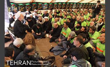 حضور شهردار تهران در جمع خدام الحسین 15