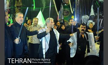 مراسم عزاداری حسینی در خیابان رودکی 20