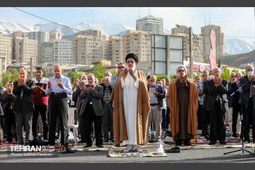 اقامه نماز عید فطر در محله بهرود 26