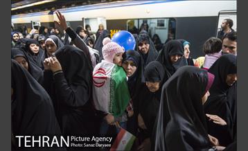 خدمات رسانی مترو تهران در روز ۲۲ بهمن 3