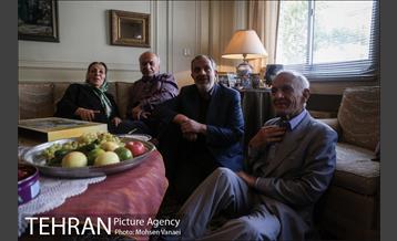 بازدید احمد مسجدجامعی از دست اندرکاران تهیه دائره المعارف تهران 26