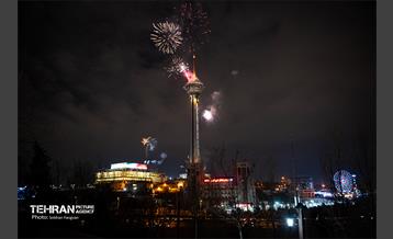 نورافشانی جشن ۲۲ بهمن 3