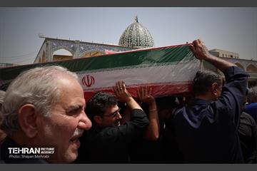 مراسم تشییع پیکر مطهر سرباز شهید ماهان ستاره 12