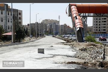 بازدید معاون فنی و عمرانی از پروژه‌های عمرانی منطقه ۵ 6