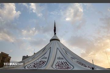 خیمه عاشورایی در میدان هفتم تیر 9