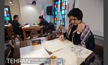 کارگاه کاریکاتور با موضوع درختکاری 11