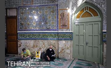 مراسم دعای عرفه در امامزاده زید(ع) بازار 14