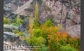 طبیعت پاییزی روستای سنگان 7