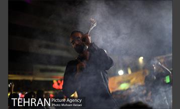 دسته عزاداری در خیابان اندرزگو‎ 6