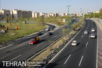 وضعیت ترافیکی خیابان های تهران پس از تعطیلات نوروز 1400