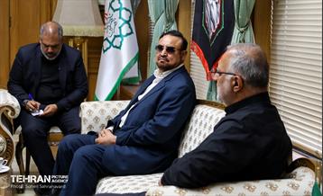دیدار شهردار تهران با شهردار صنعا پایتخت یمن
